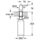 Дозатор для миючого засобу Grohe (40536DC0)