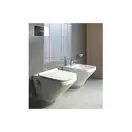 Биде подвесное Duravit DuraStyle 48х37 см, цвет белый (укороченное) (2285150000) фото 3 Aquada.com.ua