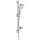 HANSGROHE  Душевой набор 0,65м, с мыльницей Casetta, Croa Select E Vario белый/хром (26586400) фото 1 Aquada.com.ua