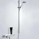 Душовий набір Hansgrohe Raindance Select E 120 3Jet EcoSmart 90см, White/Chrome (26623400)