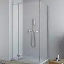 Душевая кабина Radaway Fuenta New KDJ door 90 L (профиль - хром; стекло - прозрачное) (384044-01-01L) фото 1 Aquada.com.ua