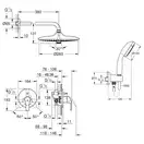 GROHE Набор скрытого монтажа Eurosmart  (25183SC1)