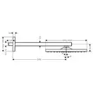 Душевая система скрытого монтажа с термостатом Hansgrohe Raindance (цвет - хром) (23815000) фото 3 Aquada.com.ua