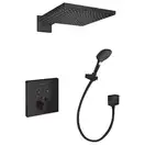Душевая система скрытого монтажа Hansgrohe Raindance 300 цвет черный мат (2623815763MB) фото 1 Aquada.com.ua