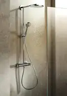 HANSGROHE Душевая система с термостатом Raindance S Showerpipe 240 (цвет - хром) (27160000) фото 2 Aquada.com.ua