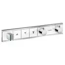 Душевая система скрытого монтажа с термостатом Hansgrohe rainselect 460 х 300 2jett (наружная и скрытые части) (35275002) фото 2 Aquada.com.ua