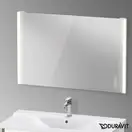 Зеркало с LED подсветкой Duravit XViu 122 х 4 х h80 см, версия "icon" (XV70440B1B1) фото 2 Aquada.com.ua