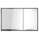 GEBERIT Смывная клавиша, двойной смыв Sigma 60 (стекло белое) (115.640.SI.1) фото 1 Aquada.com.ua
