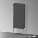 Шкафчик напольный Duravit XViu 40 x 24 х h113 см, графит матовый (XV1305LB149) фото 2 Aquada.com.ua