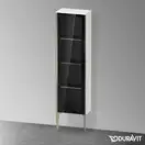 Шкафчик напольный со стеклянными дверцами Duravit XViu 40 x 24 х h157 см, белый глянцевый (XV1365LB122) фото 2 Aquada.com.ua