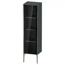 Шкафчик напольный со стеклянными дверцами Duravit XViu 40 x 36 х h157 см, доломитово-серый глянцевый лак (XV1367LB138) фото 1 Aquada.com.ua