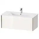 Тумба подвесная под раковину Duravit XViu 101 x 48 см, белый глянцевый (XV40270B122) фото 1 Aquada.com.ua