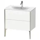 Тумба напольная под раковину Duravit XViu 81 x 48 см, белый глянцевый (XV43020B122) фото 1 Aquada.com.ua