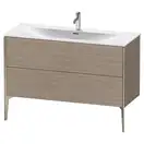 Тумба напольная под раковину Duravit XViu 121 x 48 см, сосна серебристая (XV43040B131) фото 1 Aquada.com.ua