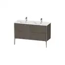 Тумба напольная под раковину Duravit XViu 128 x 48 см, сосна коричневая (XV44850B151) фото 1 Aquada.com.ua