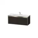 Тумба подвесная с раковиной c-bonded Duravit XViu 120 x 48 см, орех брашированный (XV4617EB169P) фото 1 Aquada.com.ua