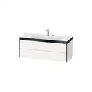 Тумба подвесная с раковиной c-bonded Duravit XViu 120 x 48 см, белый матовый (XV4617EB218P) фото 1 Aquada.com.ua
