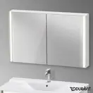 Зеркальный шкафчик с LED подсветкой Duravit XViu 122 х 15,6 х h80 см, версия «sensor» (XV71340B1B1) фото 2 Aquada.com.ua