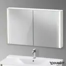 Зеркальный шкафчик с LED подсветкой Duravit XViu 122 х 15,6 х h80 см, версия «icon» (XV71440B1B1) фото 2 Aquada.com.ua