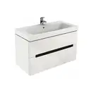 KOLO MODO шкафчик под умывальник 99*55*47,9см белый глянец (пол.) (89507000) фото 1 Aquada.com.ua
