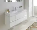 LAUFEN PALACE тумба 119,5*37,5см для умывальника 811704, 812704, белый (H4013010754631) фото 3 Aquada.com.ua