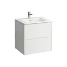 Тумба с умывальником 60 см Laufen Pro S, белый глянцевый (H8649602611041) фото 1 Aquada.com.ua