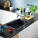 Hansgrohe S 51 Кухонная мойка, Graphite Black (43313170)
