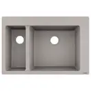 Встраиваемая кухонная мойка Hansgrohe S51 S510-F635 (цвет - серый бетон) 180/450 (43315380) фото 1 Aquada.com.ua