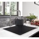 Hansgrohe S510-U450 Мийка кухонна, сірий бетон (43431380)