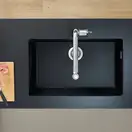 Hansgrohe S510-U660 Мийка кухонна, Stonegrey (43432290)