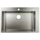 Встраиваемая кухонная мойка Hansgrohe S71 S711-F660 (цвет - нержавеющая сталь) 660 (43302800) фото 1 Aquada.com.ua