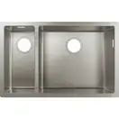 Hansgrohe S71 S719-U655 Кухонна мийка, 2 чаші, сталь (43429800)