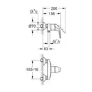 GROHE Набор смесителей для душа 3 в 1 Euroeco (123232S) (123232S) фото 3 Aquada.com.ua