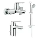 GROHE Набiр змiшувачiв Eurosmart Cosmopolitan 3 в 1, для ванни та душу (126111S)