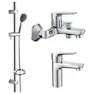 IMPRESE Набор смесителей для ванны (3 в 1) kit20080 фото 1 Aquada.com.ua