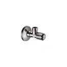 Вентиль угловой с микрофильтром Hansgrohe (цвет - хром) (13904000) фото 1 Aquada.com.ua