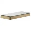 Полочка 300 мм Axor Universal Accessories, матовая бронза/стекло матовое (42838140) фото 1 Aquada.com.ua