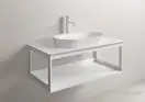 Раковина накладная на столешницу Catalano Horizon 60 х 35 см, Glossy white (160AHZ00) фото 2 Aquada.com.ua