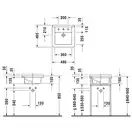 Встраиваемая раковина Duravit Starck 3 480 х 465 мм (0303480000) фото 3 Aquada.com.ua