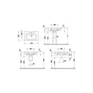 Раковина для мебели Duravit 2nd floor 70x46 см (0491700060) фото 2 Aquada.com.ua