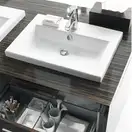 Раковина накладная на столешницу Duravit 2nf floor 80х50 см (0491800060) фото 2 Aquada.com.ua