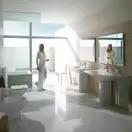 Подвесной умывальник Duravit Caro 500х365 мм. (0791500000) фото 2 Aquada.com.ua