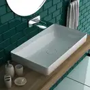 Раковина накладная на столешницу Duravit DuraSquare 60 х 34,5 см (2355600000) фото 3 Aquada.com.ua