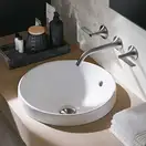 Geberit VariForm Умывальник встраиваемый, круглый, белый (500.701.01.2)