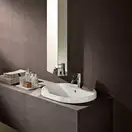 Geberit VariForm Раковина встраиваемая, эллиптическая, белая (500.729.01.2)