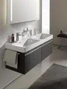 Раковина двойная Laufen Pro S 1300 х 460 мм (H8149680001041) фото 3 Aquada.com.ua