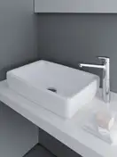Раковина накладная на столешницу 60 х 40 см Laufen Pro S (H8169520001121) фото 3 Aquada.com.ua