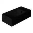 Маленькая (мини) раковина Simas Agile 50 х 27 см, Nero Matt (AG50NERO) фото 1 Aquada.com.ua