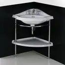 Раковина угловая Simas Arcade 53х53 см (AR884) фото 2 Aquada.com.ua
