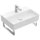 Раковина подвесная 50 х 42 см Villeroy & Boch Memento 2.0 (альпийский белый, с переливом) (4A225001) фото 1 Aquada.com.ua